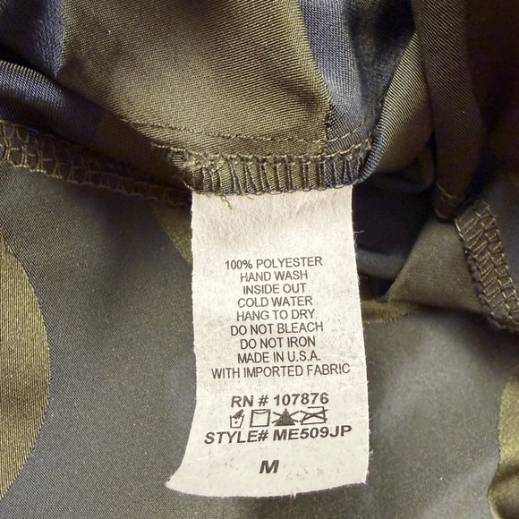 Sun Kim Womens Vest Topper Size Med Polka Dot Lagenlook Asymmetrical Jacket USA - Picture 6 of 6